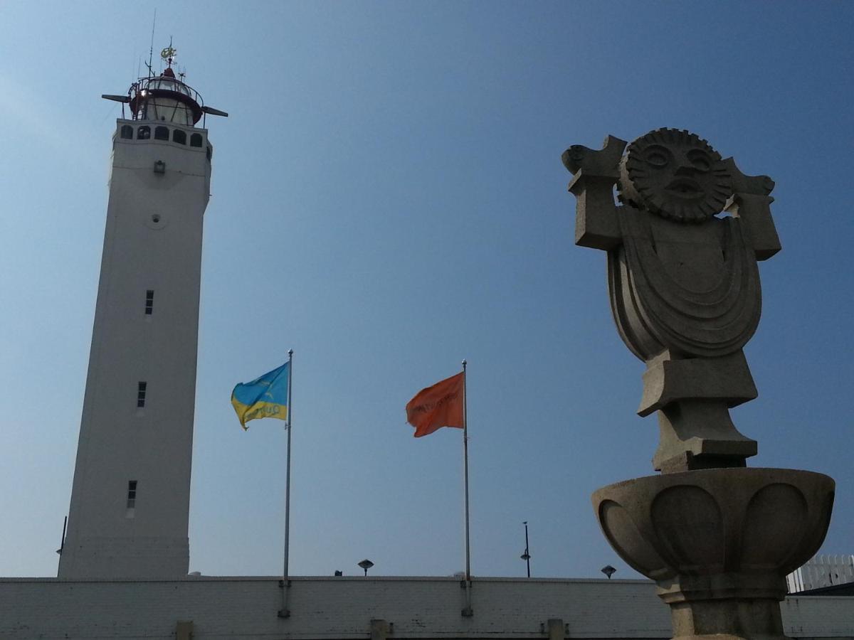 Appartement "Zicht Op De Vuurtoren" ノールトウェイク エクステリア 写真