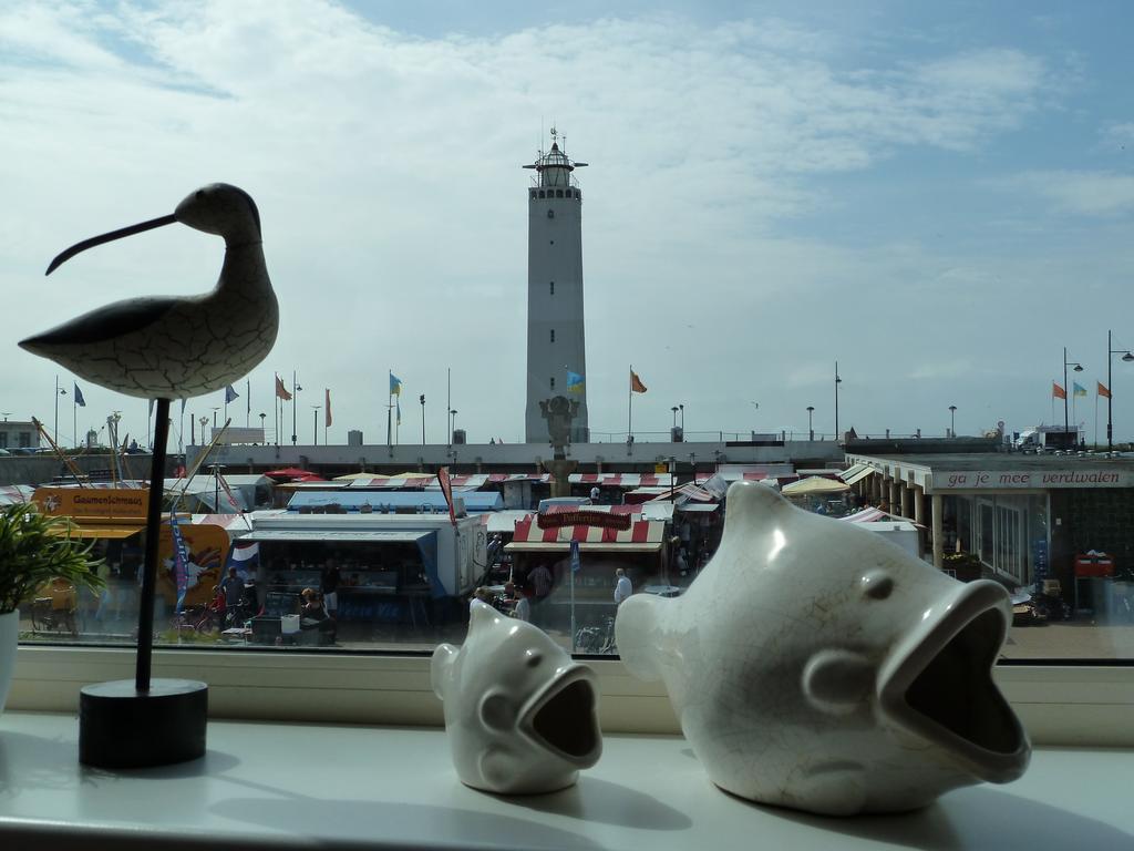 Appartement "Zicht Op De Vuurtoren" ノールトウェイク 部屋 写真